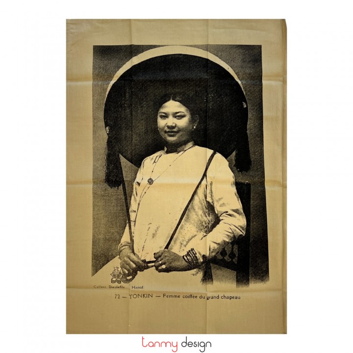 Tea towel - The woman in hat